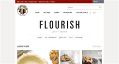 Desktop Screenshot of blog.kingarthurflour.com